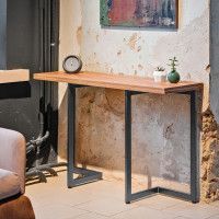 Стол-консоль Арлен 1 1100*380(760)*760 дуб золотой крафт / черный купить в Минске