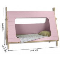 Кровать-домик 3100 TIPI розовый купить в Минске