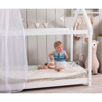 Кровать-домик SWEET DREAMS 1230 (90x200) сосна белая купить в Минске