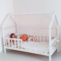 Кровать-домик SWEET DREAMS 1650 сосна белая купить в Минске Кровать-домик SWEET DREAMS 1650 сосна белая купить в Минске