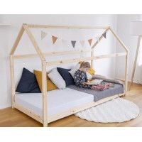 Кровать-домик SWEET DREAMS 1230 (90x200) сосна натуральная купить в Минске Кровать-домик SWEET DREAMS 1230 (90x200) сосна натуральная купить в Минске