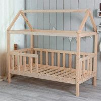 Кровать-домик SWEET DREAMS 2 (90x200) сосна натуральная купить в Минске