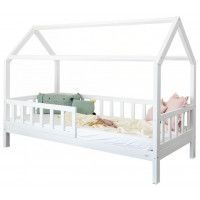 Кровать-домик SWEET DREAMS 3 (80x160) сосна белая купить в Минске Кровать-домик SWEET DREAMS 3 (80x160) сосна белая купить в Минске
