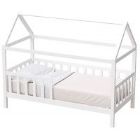 Кровать-домик SWEET DREAMS 3 (80x160) сосна белая купить в Минске Кровать-домик SWEET DREAMS 3 (80x160) сосна белая купить в Минске