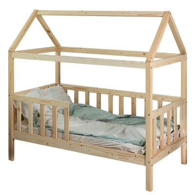 Кровать-домик SWEET DREAMS 3 (80x160) сосна натуральная купить в Минске