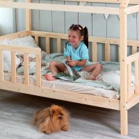 Кровать-домик SWEET DREAMS 3 (80x160) сосна натуральная купить в Минске Кровать-домик SWEET DREAMS 3 (80x160) сосна натуральная купить в Минске