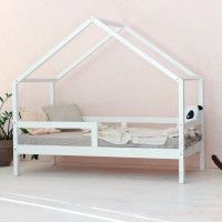 Кровать-домик SWEET DREAMS 6 (80x160) сосна белая купить в Минске Кровать-домик SWEET DREAMS 6 (80x160) сосна белая купить в Минске