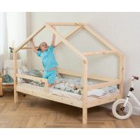 Кровать-домик SWEET DREAMS 6 (80x160) сосна натуральная купить в Минске