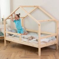 Кровать-домик SWEET DREAMS 6 (80x160) сосна натуральная купить в Минске