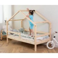 Кровать-домик SWEET DREAMS 6 (80x160) сосна натуральная купить в Минске