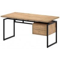 Стол письменный Бремен 160*80 (каркас черный) купить в Минске Стол письменный Бремен 160*80 (каркас черный) купить в Минске