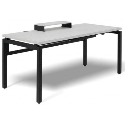 Стол письменный Будапешт с выдвижным ящиком 180*80 (каркас черный) купить в Минске