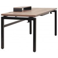 Стол письменный Будапешт с выдвижным ящиком 180*80 (каркас черный) купить в Минске