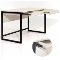 Стол письменный Лофт Чикаго (P-2) 120*60 (каркас черный) купить в Минске Стол письменный Лофт Чикаго (P-2) 120*60 (каркас черный) купить в Минске