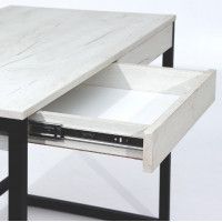 Стол письменный Лофт Чикаго (P-2) 120*60 (каркас черный) купить в Минске Стол письменный Лофт Чикаго (P-2) 120*60 (каркас черный) купить в Минске