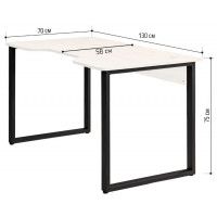 Стол геймерский Лофт Гонконг (ДТ-3) 130*70 (каркас черный) купить в Минске