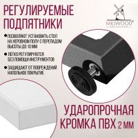 Стол геймерский Лофт Гонконг (ДТ-3) 120*70 (каркас графит) купить в Минске Стол геймерский Лофт Гонконг (ДТ-3) 120*70 (каркас графит) купить в Минске