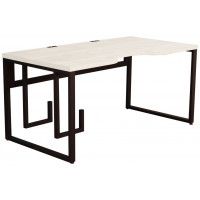 Стол компьютерный Каир 2 140*80 (каркас черный) купить в Минске