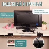 Стол компьютерный Каир 2 140*80 (каркас черный) купить в Минске