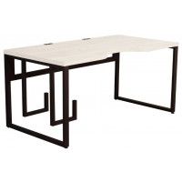 Стол компьютерный Каир 2 160*80 (каркас черный)