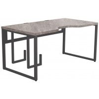 Стол компьютерный Каир 2 160*80 (каркас графит)