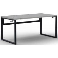 Стол письменный Каир Смарт 140*80 (каркас черный) Стол письменный Каир Смарт 140*80 (каркас черный)