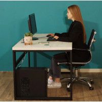 Стол письменный Каир Смарт 160*80 (каркас черный) купить в Минске Стол письменный Каир Смарт 160*80 (каркас черный) купить в Минске