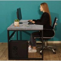 Стол письменный Каир Смарт 160*80 (каркас черный) купить в Минске Стол письменный Каир Смарт 160*80 (каркас черный) купить в Минске