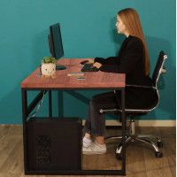 Стол письменный Каир Смарт 160*80 (каркас черный) купить в Минске Стол письменный Каир Смарт 160*80 (каркас черный) купить в Минске