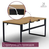 Стол письменный Каир Смарт 140*80 (каркас черный) купить в Минске Стол письменный Каир Смарт 140*80 (каркас черный) купить в Минске