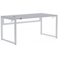 Стол письменный Каир Смарт 140*80 (каркас белый)