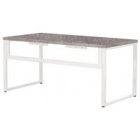 Стол письменный Каир Смарт 160*80 (каркас белый) купить в Минске