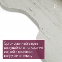 Стол компьютерный Каир Угловой с полкой 200*120 (каркас черный) купить в Минске