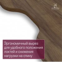 Стол компьютерный Каир Угловой с полкой 200*120 (каркас черный) купить в Минске