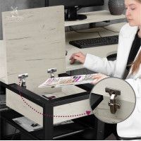 Стол компьютерный Каир Угловой 160*120 (каркас черный) купить в Минске Стол компьютерный Каир Угловой 160*120 (каркас черный) купить в Минске