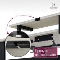 Стол компьютерный Каир Угловой 160*120 (каркас черный) купить в Минске Стол компьютерный Каир Угловой 160*120 (каркас черный) купить в Минске