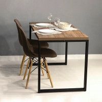 Стол письменный Лофт Каир (ДТ-6) 130*65 (каркас черный) купить в Минске Стол письменный Лофт Каир (ДТ-6) 130*65 (каркас черный) купить в Минске