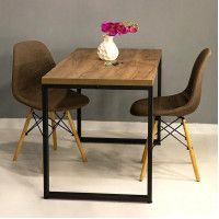 Стол письменный Лофт Каир (ДТ-6) 130*65 (каркас черный) купить в Минске Стол письменный Лофт Каир (ДТ-6) 130*65 (каркас черный) купить в Минске