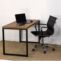 Стол письменный Лофт Каир (ДТ-6) 130*65 (каркас черный) купить в Минске Стол письменный Лофт Каир (ДТ-6) 130*65 (каркас черный) купить в Минске