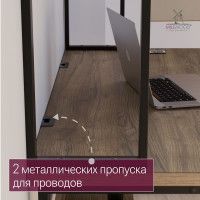 Стол письменный Кембридж 160*80 (каркас черный) купить в Минске