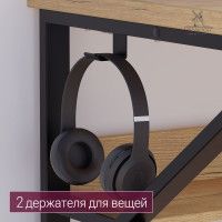 Стол письменный Кембридж 160*80 (каркас черный) купить в Минске