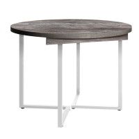 Стол Millwood Лондон d100 раздвижной (каркас белый) купить в Минске