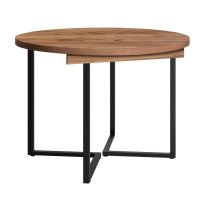 Стол Millwood Лондон d100 раздвижной (каркас черный) купить в Минске Стол Millwood Лондон d100 раздвижной (каркас черный) купить в Минске