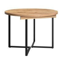 Стол Millwood Лондон d110 раздвижной (каркас черный) купить в Минске