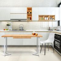 Стол Millwood Лондон (100-140)*60 раздвижной (каркас белый) купить в Минске