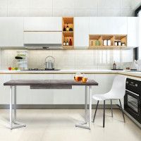 Стол Millwood Лондон (100-140)*60 раздвижной (каркас белый) купить в Минске