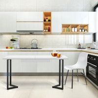 Стол Millwood Лондон (100-140)*60 раздвижной (каркас черный) купить в Минске Стол Millwood Лондон (100-140)*60 раздвижной (каркас черный) купить в Минске