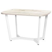 Стол Millwood Мюнхен 120*70 (каркас белый) купить в Минске Стол Millwood Мюнхен 120*70 (каркас белый) купить в Минске