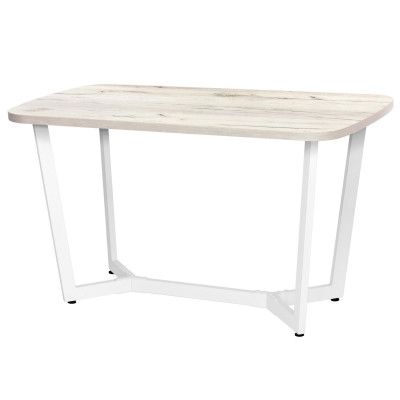 Стол Millwood Мюнхен 130*80 (каркас белый) купить в Минске