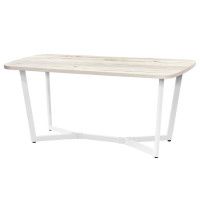 Стол Millwood Мюнхен 160*80 (каркас белый) купить в Минске